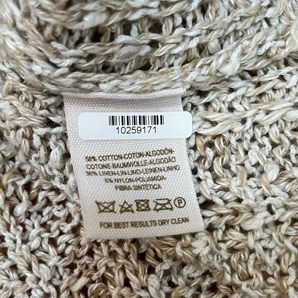 Free People Cotton Linen Knit Sweater - Picture 11 of 12